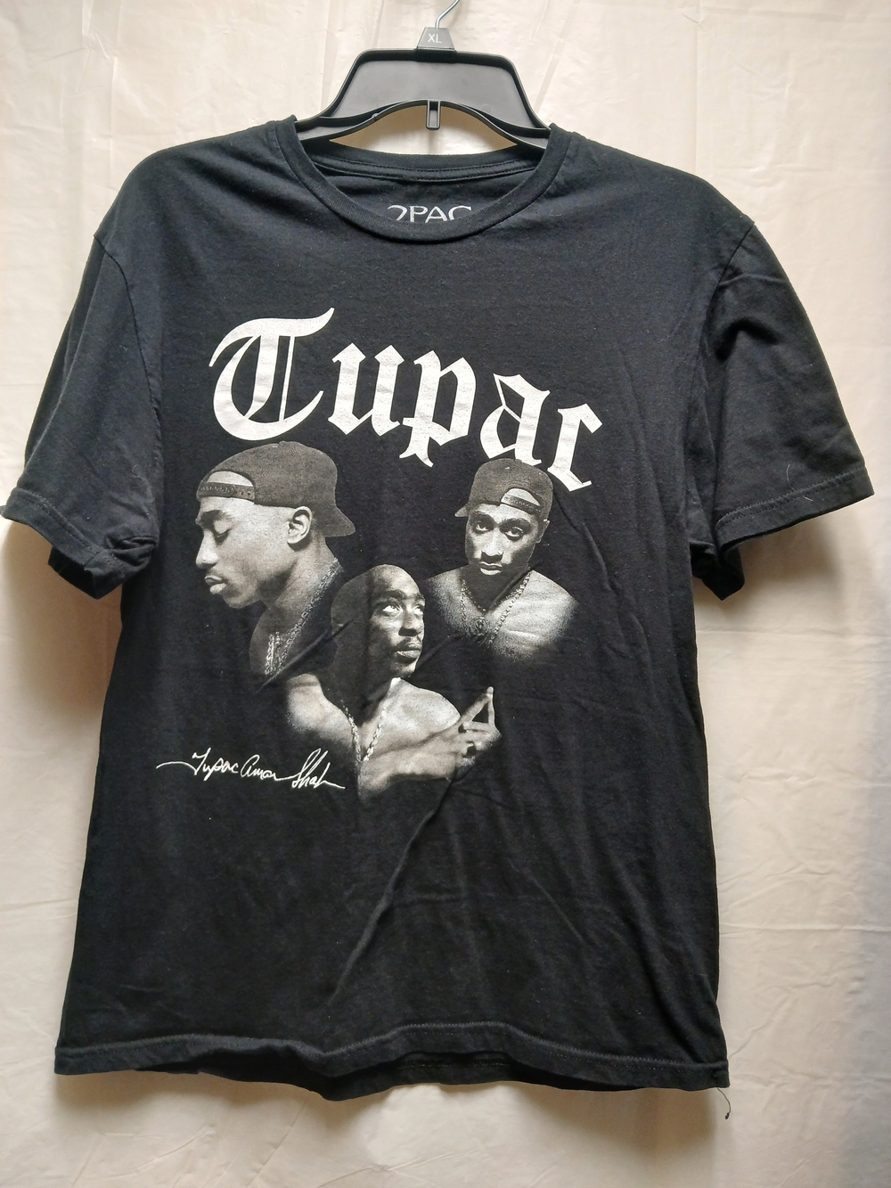 Tupac Graphic Tee - Black